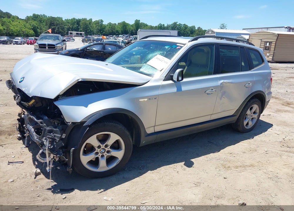 2008 BMW X3 3.0SI VIN: WBXPC93418WJ05263
