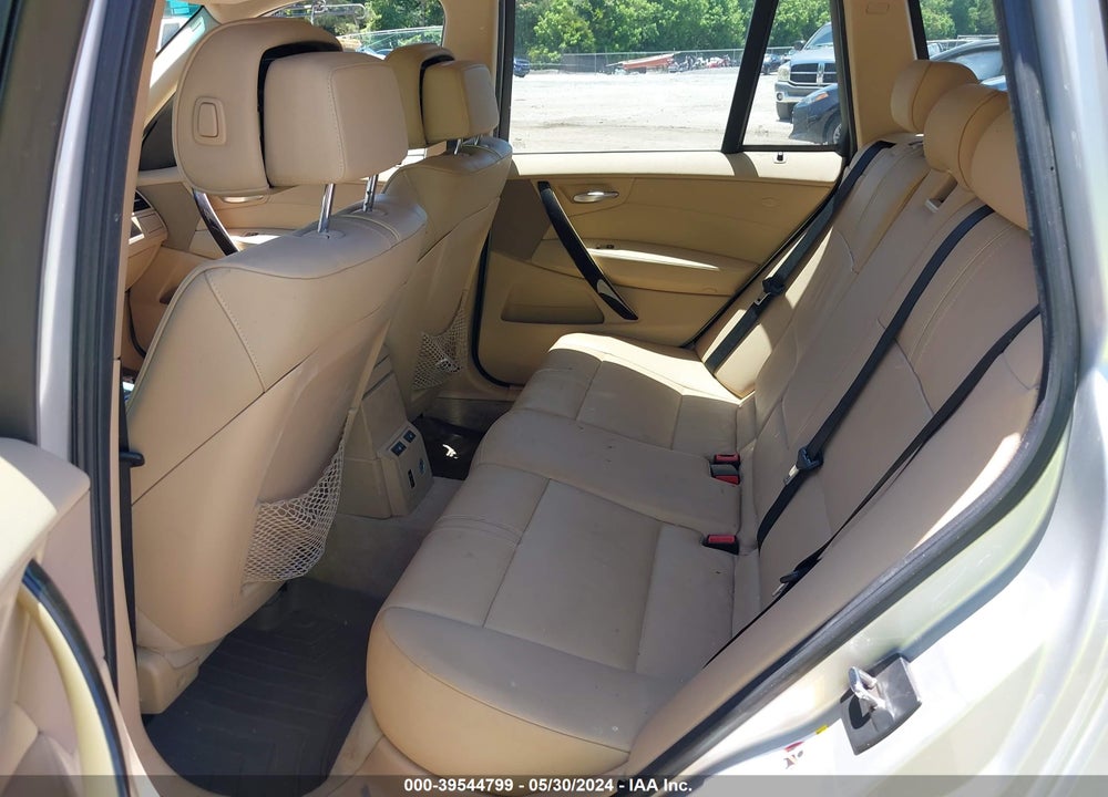 2008 BMW X3 3.0SI VIN: WBXPC93418WJ05263