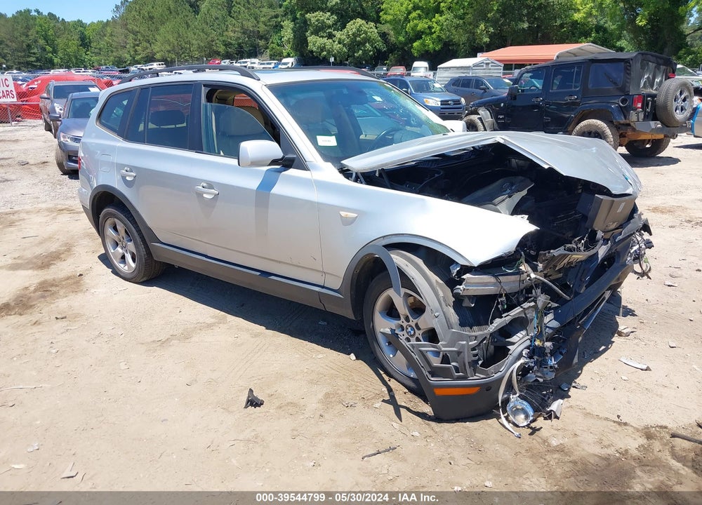 2008 BMW X3 3.0SI VIN: WBXPC93418WJ05263