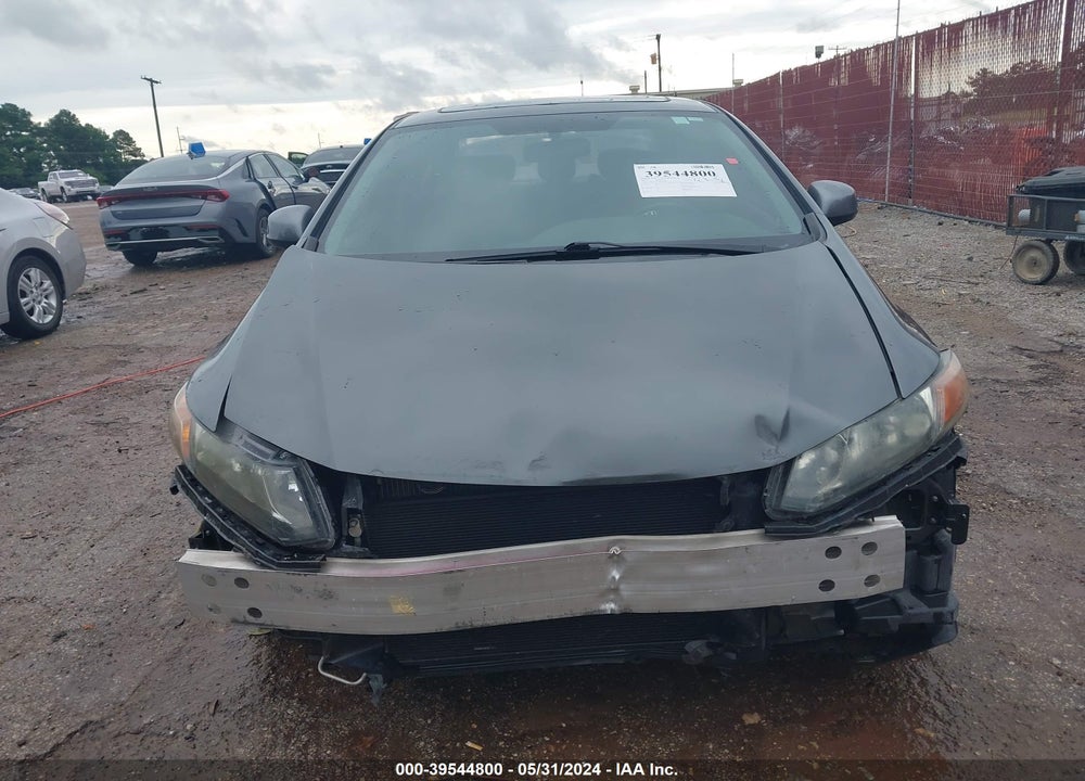 2012 HONDA CIVIC EX-L VIN: 2HGFB2F95CH526793