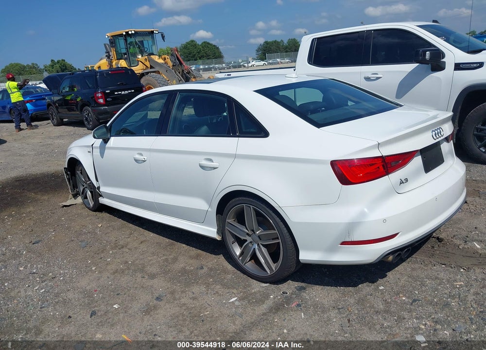 2016 AUDI A3 1.8T PREMIUM VIN: WAUA7GFF0G1040276