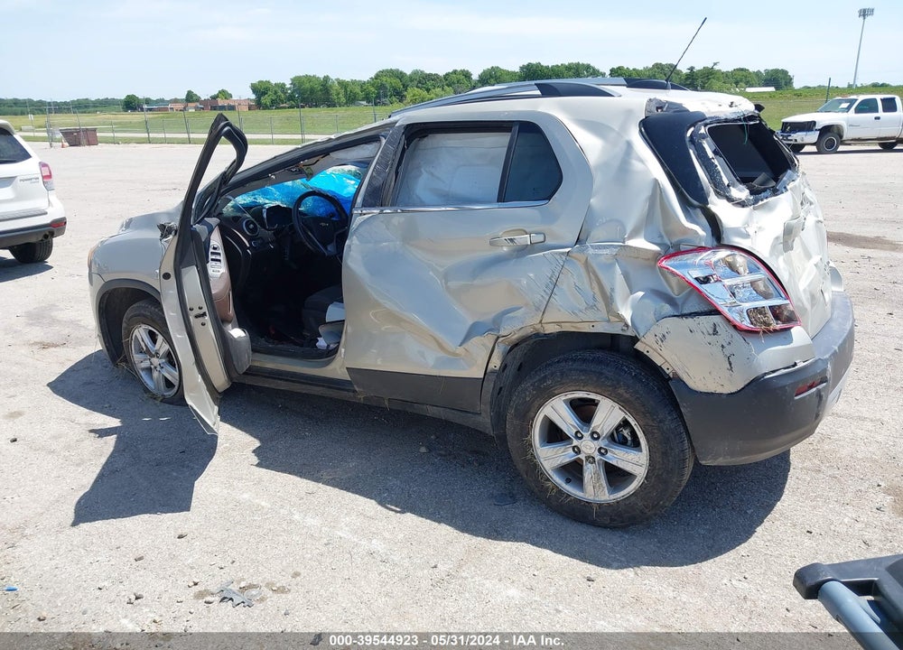 2015 CHEVROLET TRAX LT VIN: 3GNCJRSB5FL142876