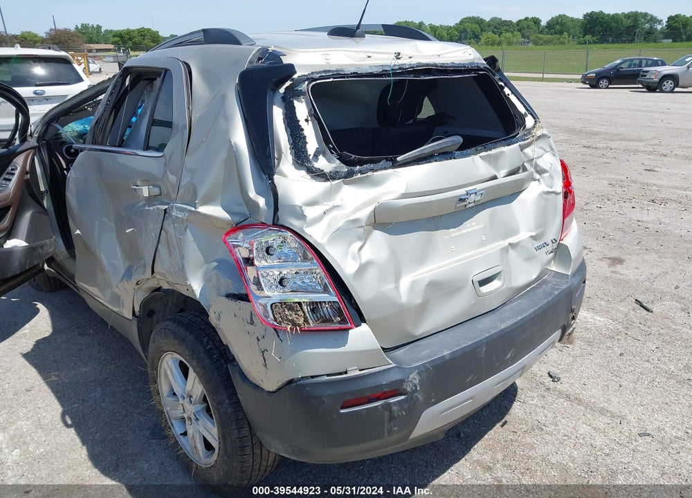 2015 CHEVROLET TRAX LT VIN: 3GNCJRSB5FL142876