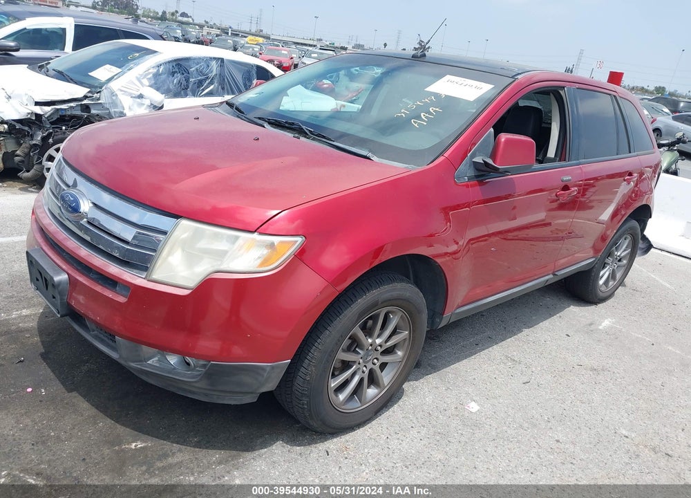 2008 FORD EDGE SEL VIN: 2FMDK38C98BB36922