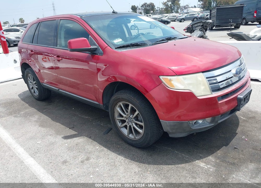 2008 FORD EDGE SEL VIN: 2FMDK38C98BB36922