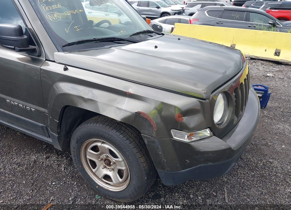 2015 JEEP PATRIOT SPORT VIN: 1C4NJPBA1FD285682