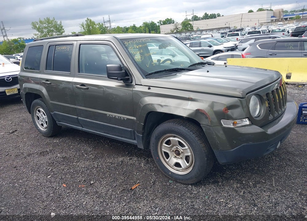 2015 JEEP PATRIOT SPORT VIN: 1C4NJPBA1FD285682