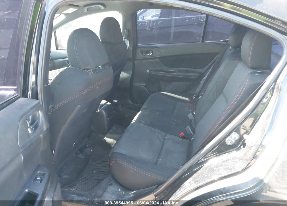2015 SUBARU WRX VIN: JF1VA1A60F9830855