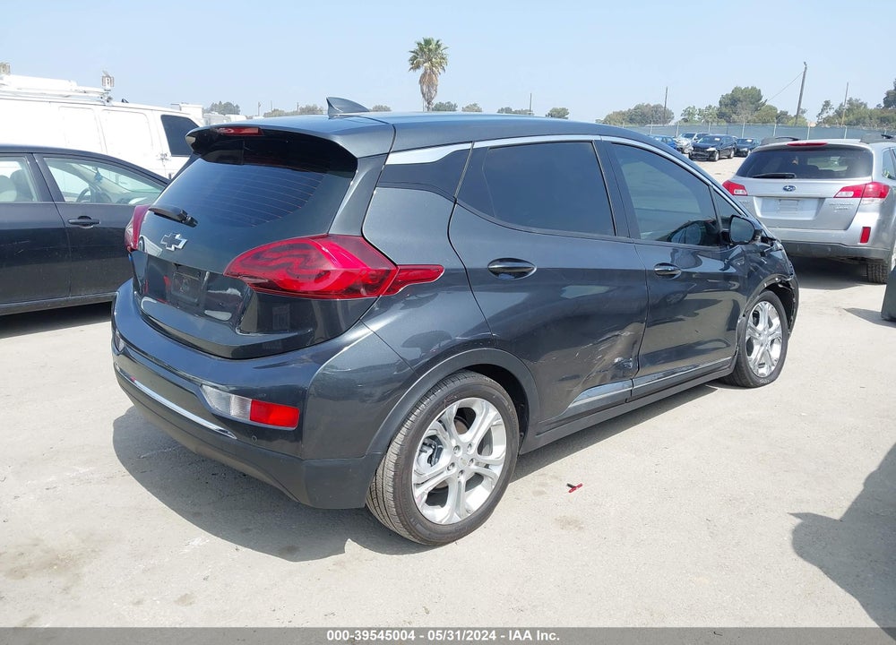 2021 CHEVROLET BOLT EV FWD LT VIN: 1G1FY6S08M4111826