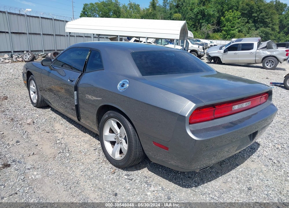 2011 DODGE CHALLENGER VIN: 2B3CJ4DG7BH596183