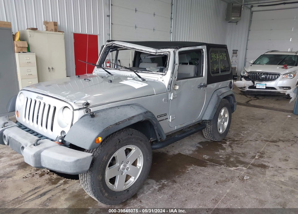 2010 JEEP WRANGLER SPORT VIN: 1J4AA2D15AL109564