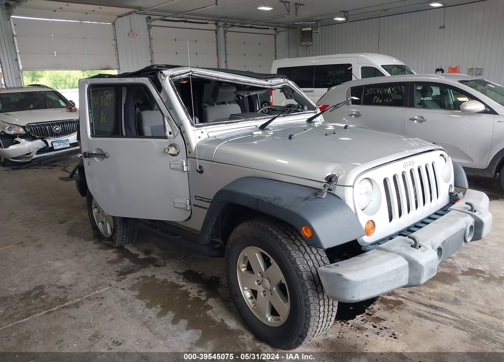 2010 JEEP WRANGLER SPORT VIN: 1J4AA2D15AL109564