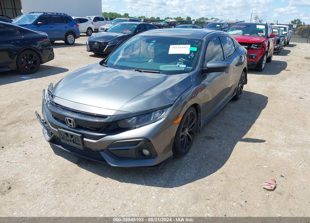 2021 HONDA CIVIC SPORT VIN: SHHFK7H40MU229871