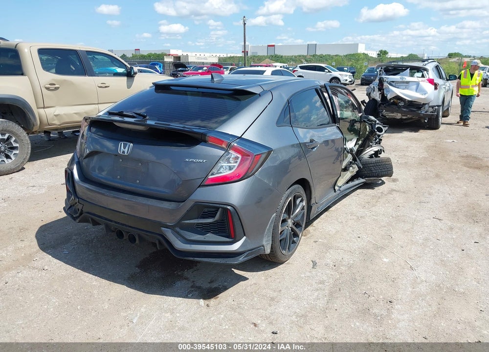 2021 HONDA CIVIC SPORT VIN: SHHFK7H40MU229871