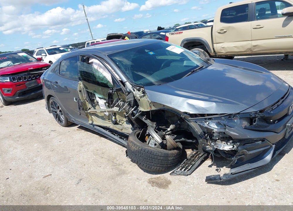 2021 HONDA CIVIC SPORT VIN: SHHFK7H40MU229871