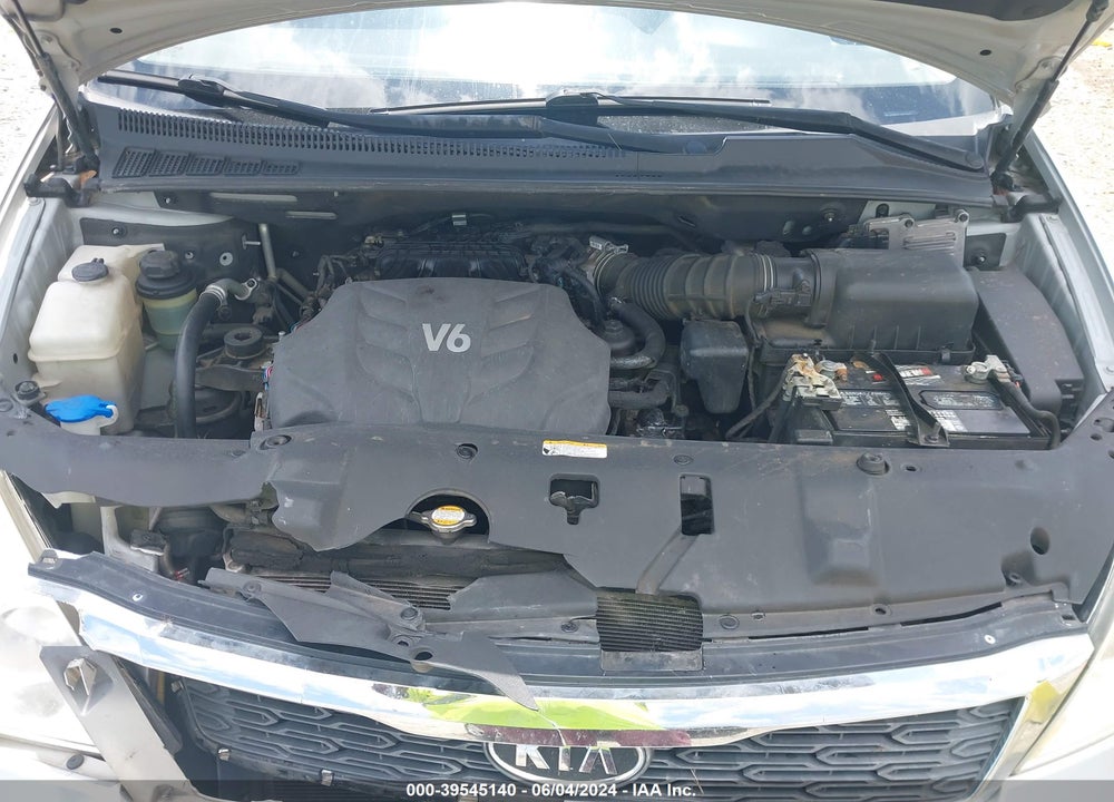 2011 KIA SEDONA LX VIN: KNDMG4C77B6370522