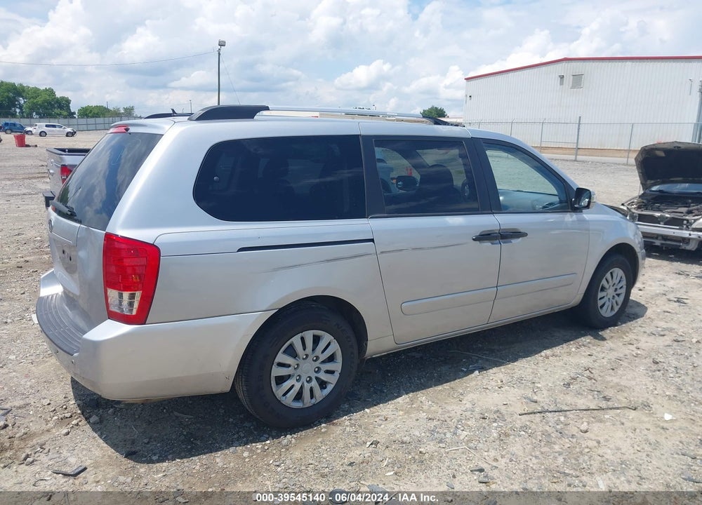 2011 KIA SEDONA LX VIN: KNDMG4C77B6370522