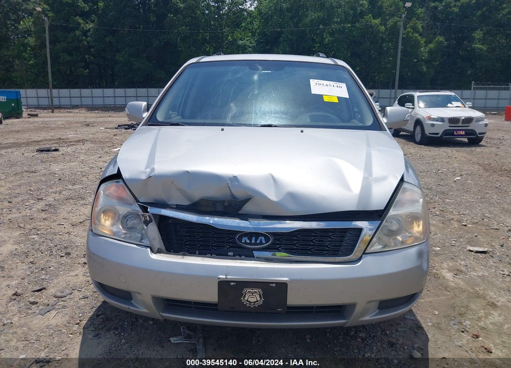 2011 KIA SEDONA LX VIN: KNDMG4C77B6370522