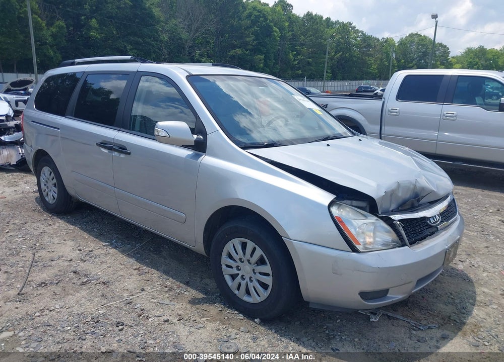 2011 KIA SEDONA LX VIN: KNDMG4C77B6370522