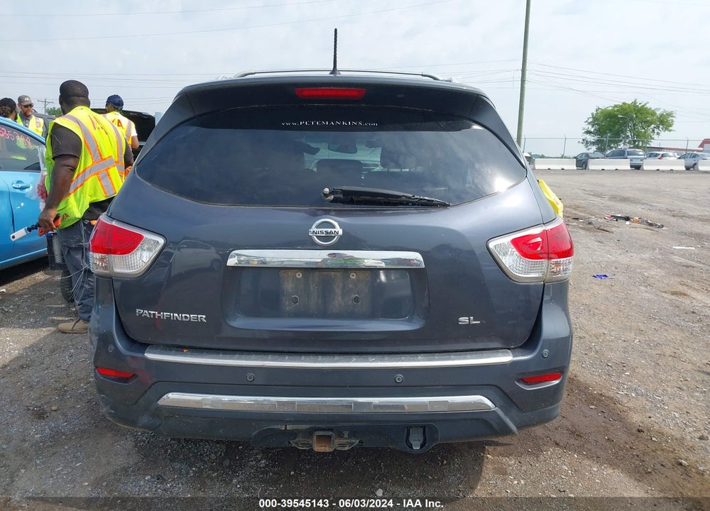2014 NISSAN PATHFINDER SL VIN: 5N1AR2MNXEC665162