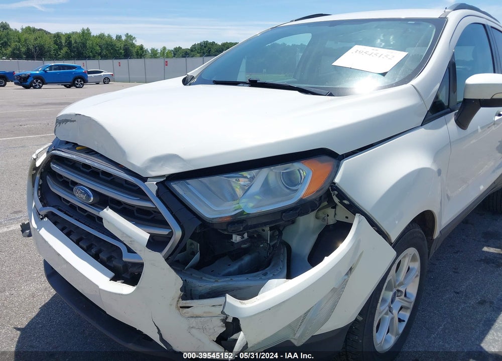 2018 FORD ECOSPORT SE VIN: MAJ3P1TE0JC201960