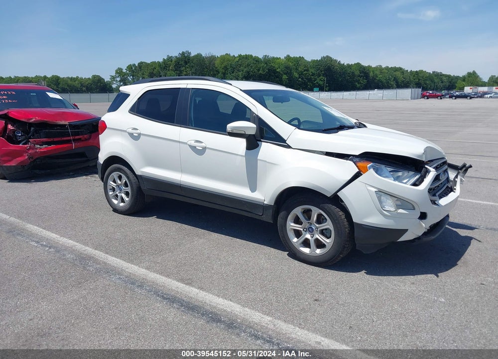 2018 FORD ECOSPORT SE VIN: MAJ3P1TE0JC201960