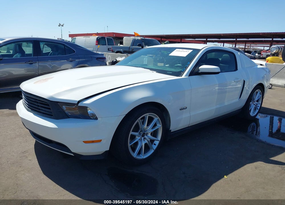 2012 FORD MUSTANG GT PREMIUM VIN: 1ZVBP8CF2C5256468