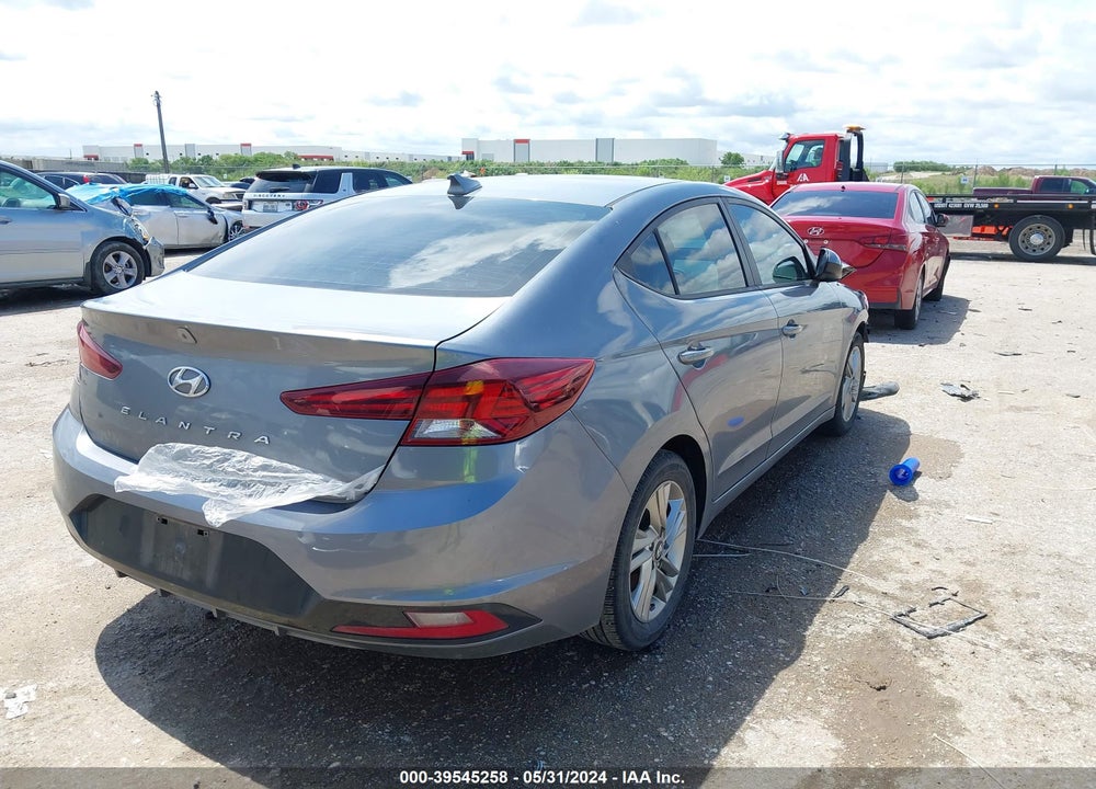 2019 HYUNDAI ELANTRA SEL VIN: KMHD84LF1KU823870