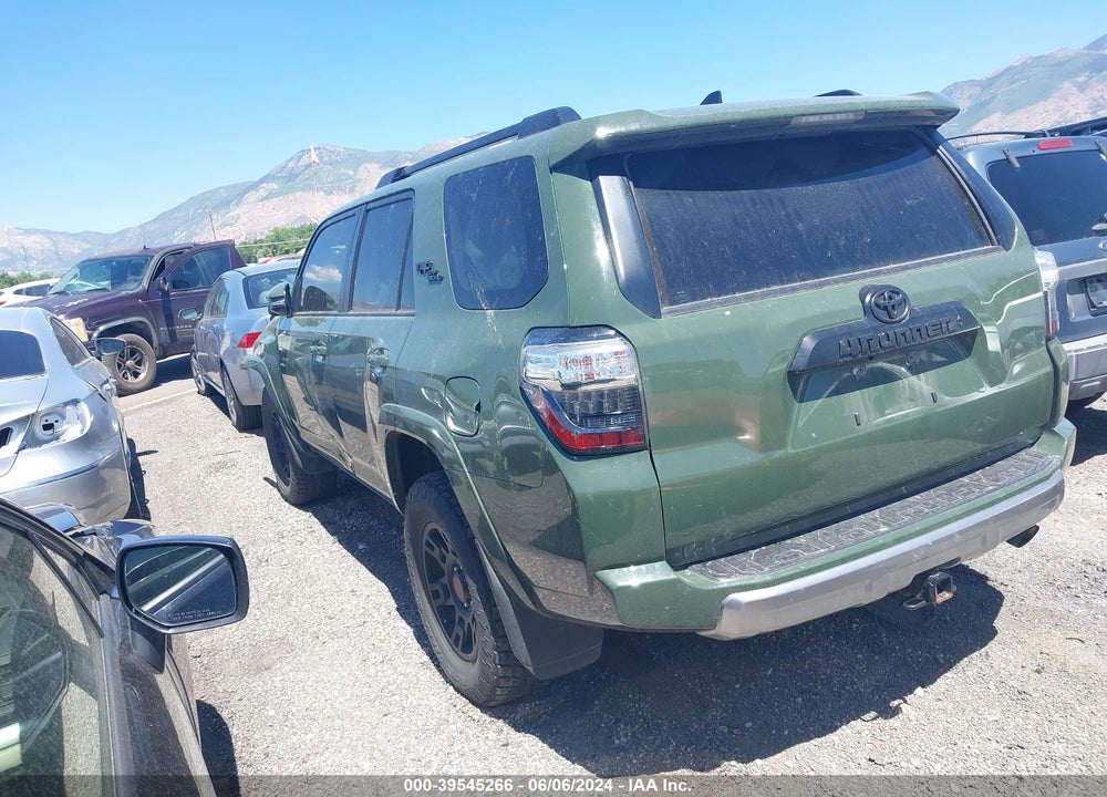 2022 TOYOTA 4RUNNER TRD OFF ROAD PREMIUM VIN: JTERU5JR7N6074733