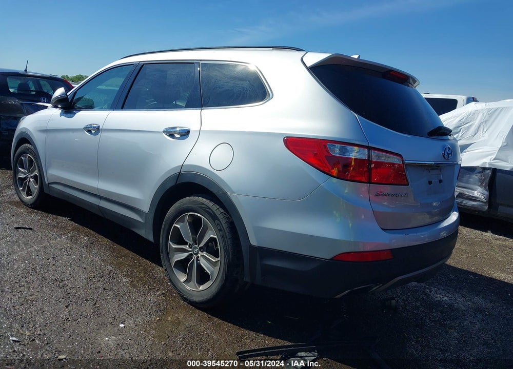2014 HYUNDAI SANTA FE GLS VIN: KM8SN4HF6EU063528