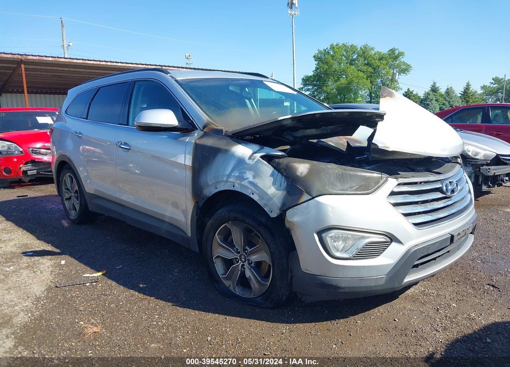 2014 HYUNDAI SANTA FE GLS VIN: KM8SN4HF6EU063528