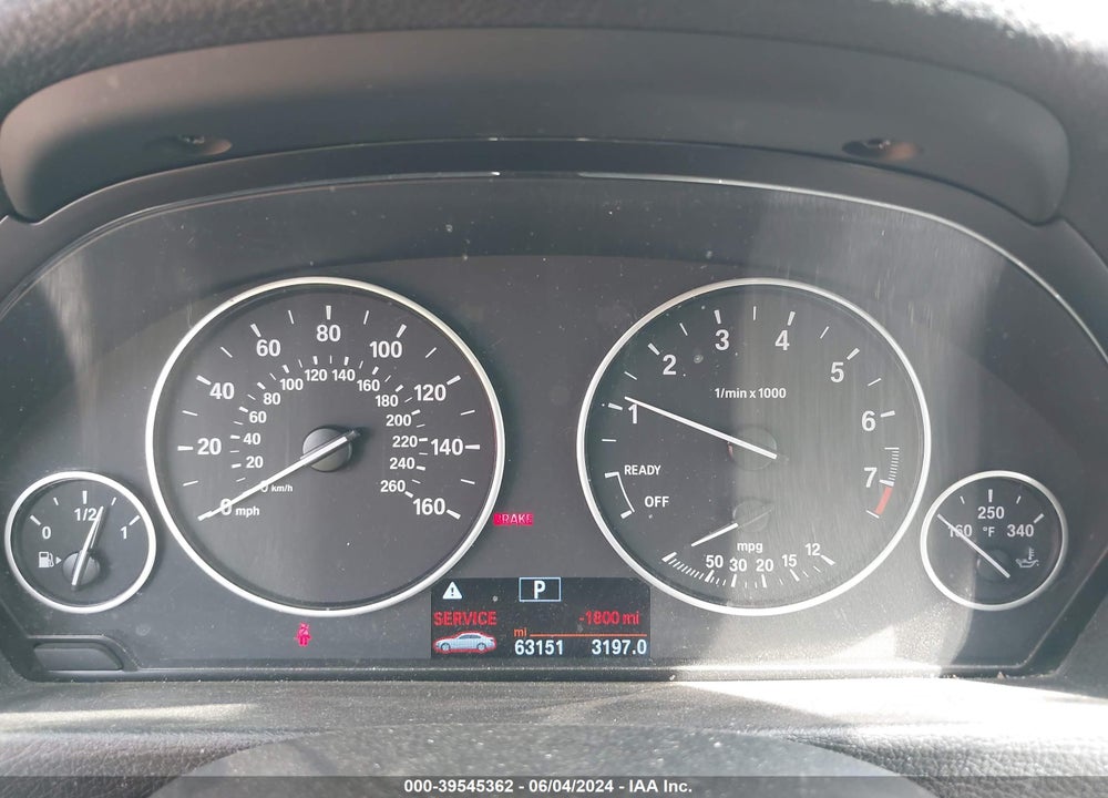2015 BMW 320I XDRIVE VIN: WBA3C3G54FNS76715