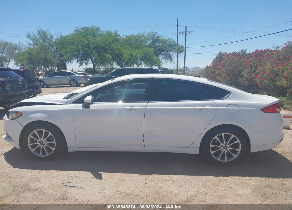 2017 FORD FUSION SE VIN: 3FA6P0H73HR201349