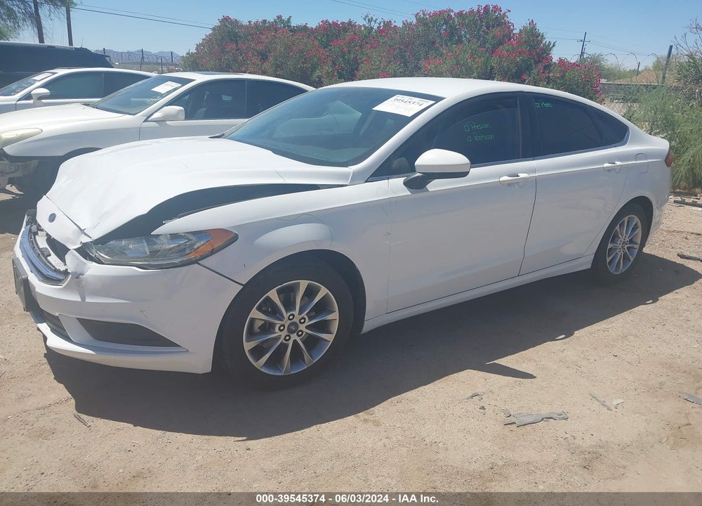 2017 FORD FUSION SE VIN: 3FA6P0H73HR201349