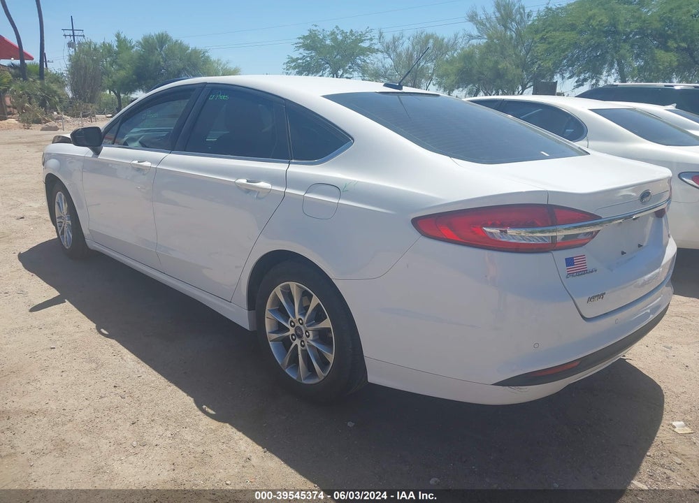 2017 FORD FUSION SE VIN: 3FA6P0H73HR201349