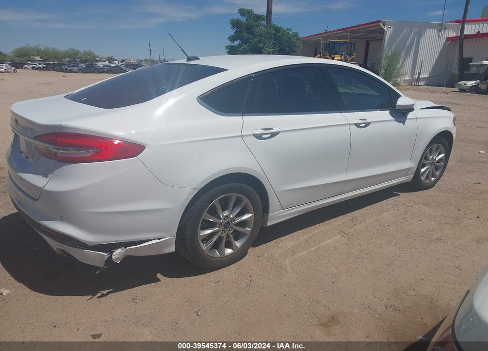 2017 FORD FUSION SE VIN: 3FA6P0H73HR201349