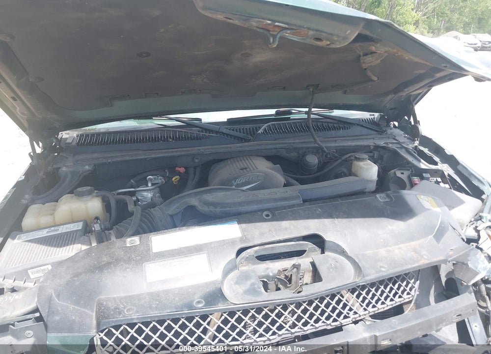 2002 CHEVROLET AVALANCHE 1500 VIN: 3GNEK13T62G149921
