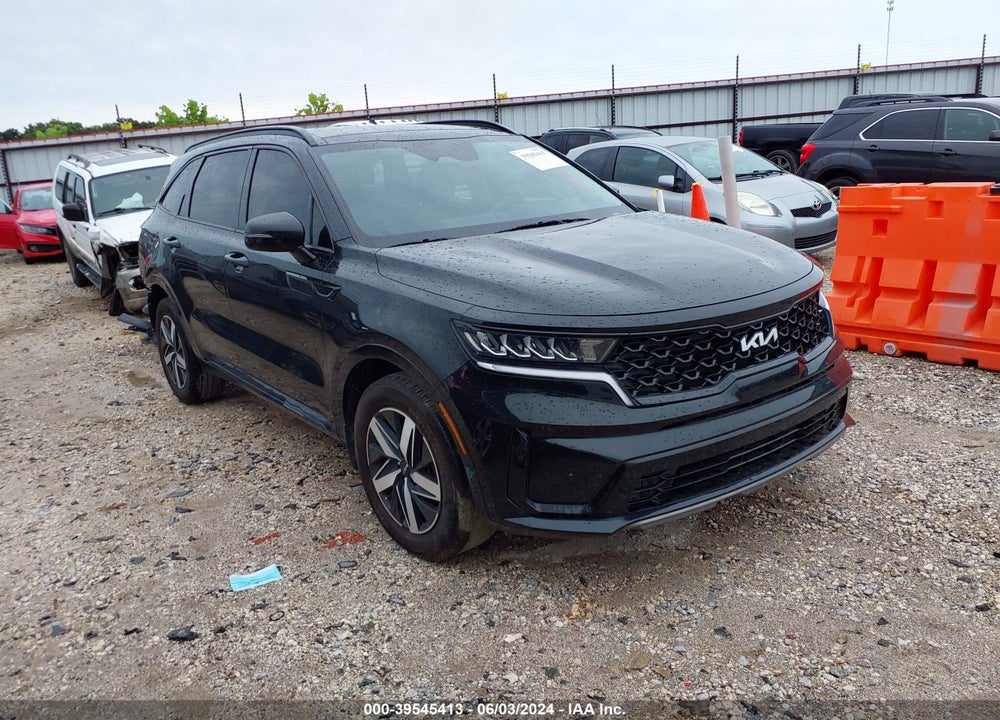 2022 KIA SORENTO S VIN: 5XYRL4LC6NG124822