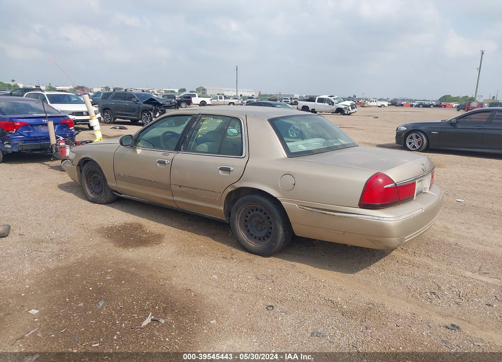 2000 MERCURY GRAND MARQUIS GS VIN: 2MEFM74W0YX639173