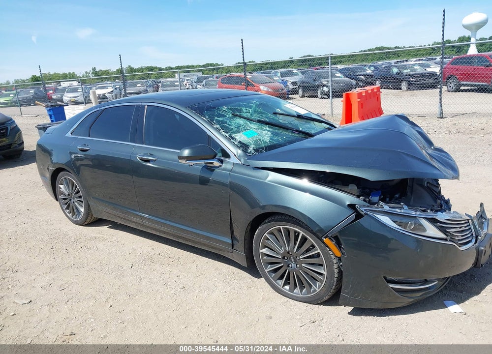 2016 LINCOLN MKZ VIN: 3LN6L2G95GR601430