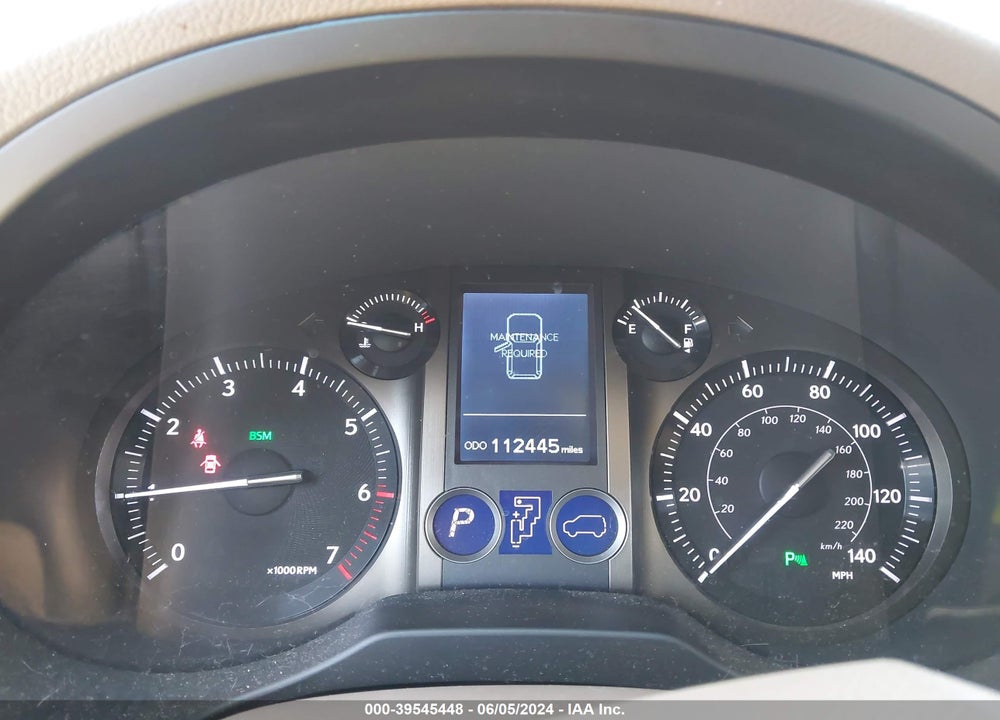 2015 LEXUS 460 VIN: JTJBM7FX3F5090845