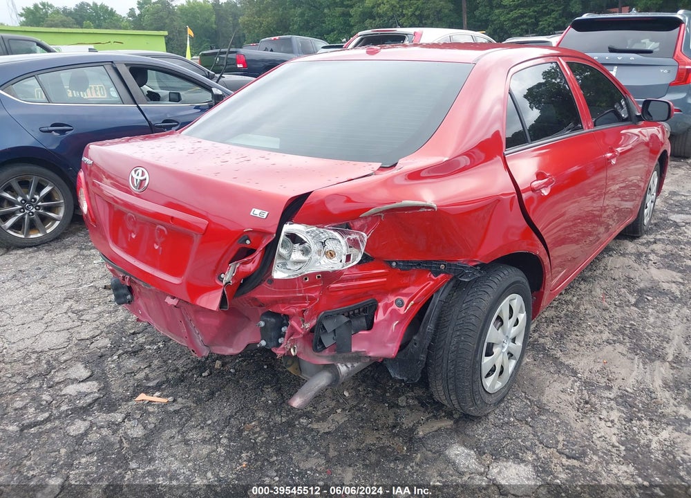 2010 TOYOTA COROLLA LE VIN: JTDBU4EE6AJ077864