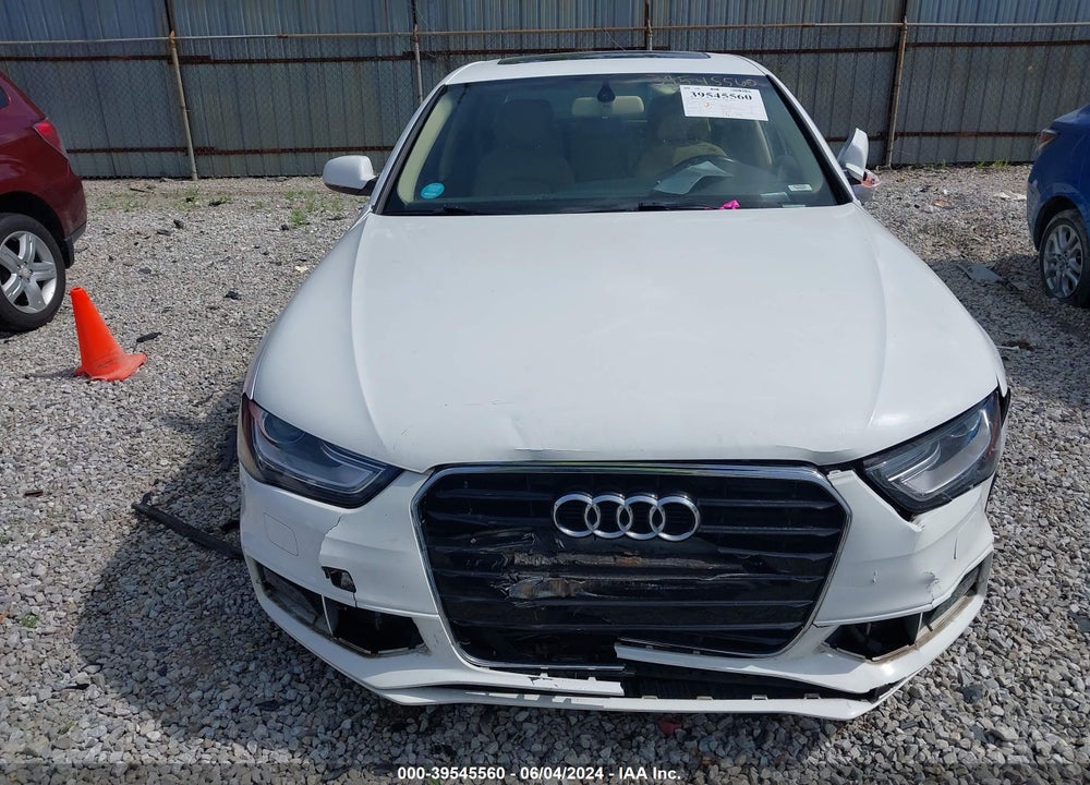 2014 AUDI A4 2.0T PREMIUM VIN: WAUBFAFL7EA031064