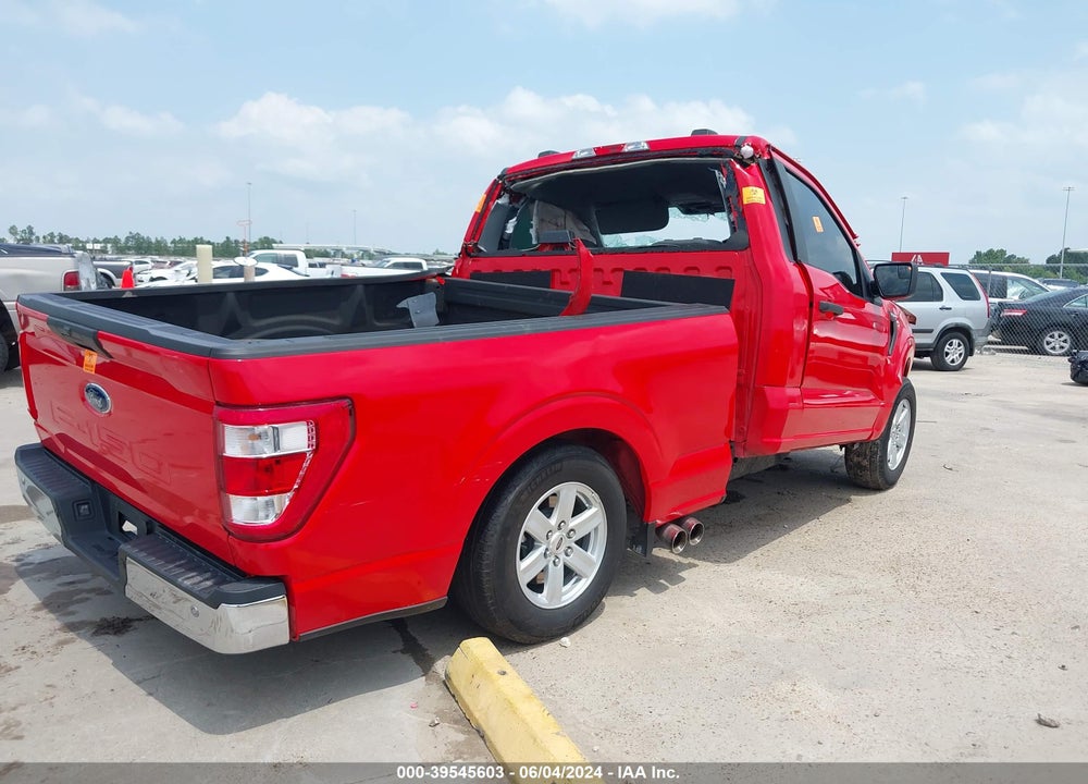 2023 FORD F-150 XL VIN: 1FTMF1C55PKD07854