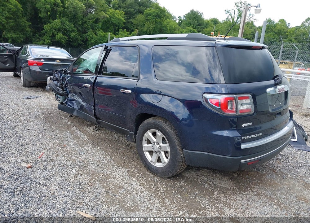 2015 GMC ACADIA SLE-2 VIN: 1GKKVPKDXFJ116493