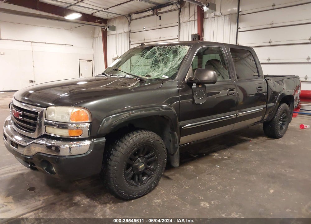 2004 GMC SIERRA 1500 SLE VIN: 2GTEK13T741374000