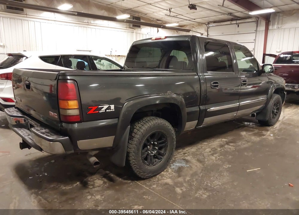 2004 GMC SIERRA 1500 SLE VIN: 2GTEK13T741374000