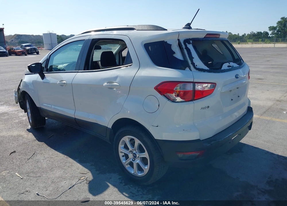 2018 FORD ECOSPORT SE VIN: MAJ3P1TE2JC227329