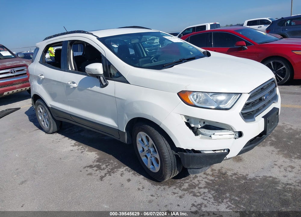 2018 FORD ECOSPORT SE VIN: MAJ3P1TE2JC227329