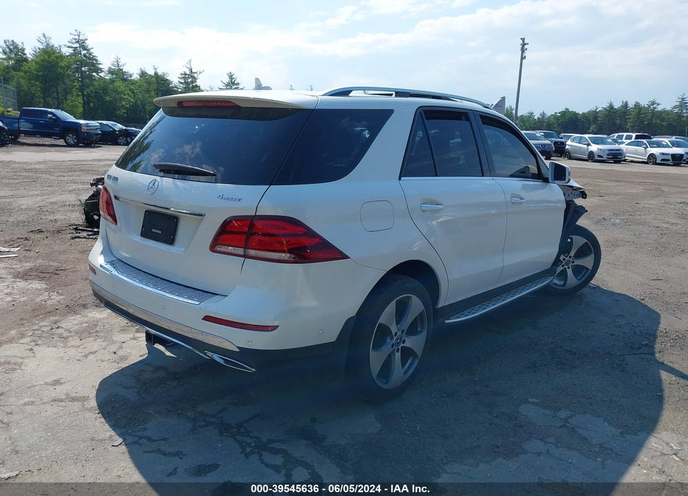 2017 MERCEDES-BENZ GLE 350 4MATIC VIN: 4JGDA5HB9HA942325